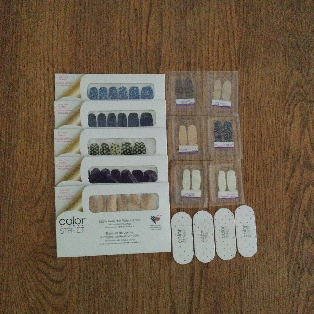Color Street Nail Strips Bundle (New)